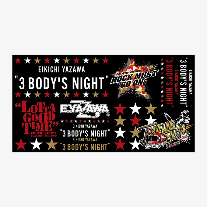 矢沢永吉 ＥＹＡＺＡＷＡ ビーチタオル ”3 BODY’s NIGHT”