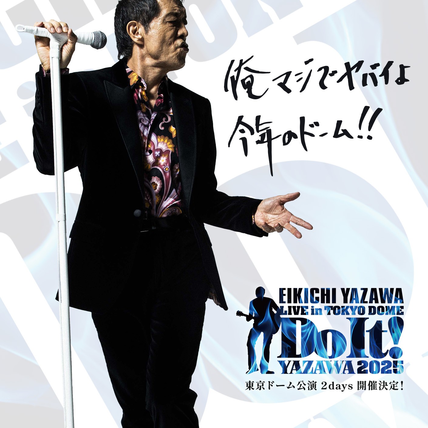 LIVE in TOKYO DOME「Do It！YAZAWA 2025」初日公演 生配信・生中継