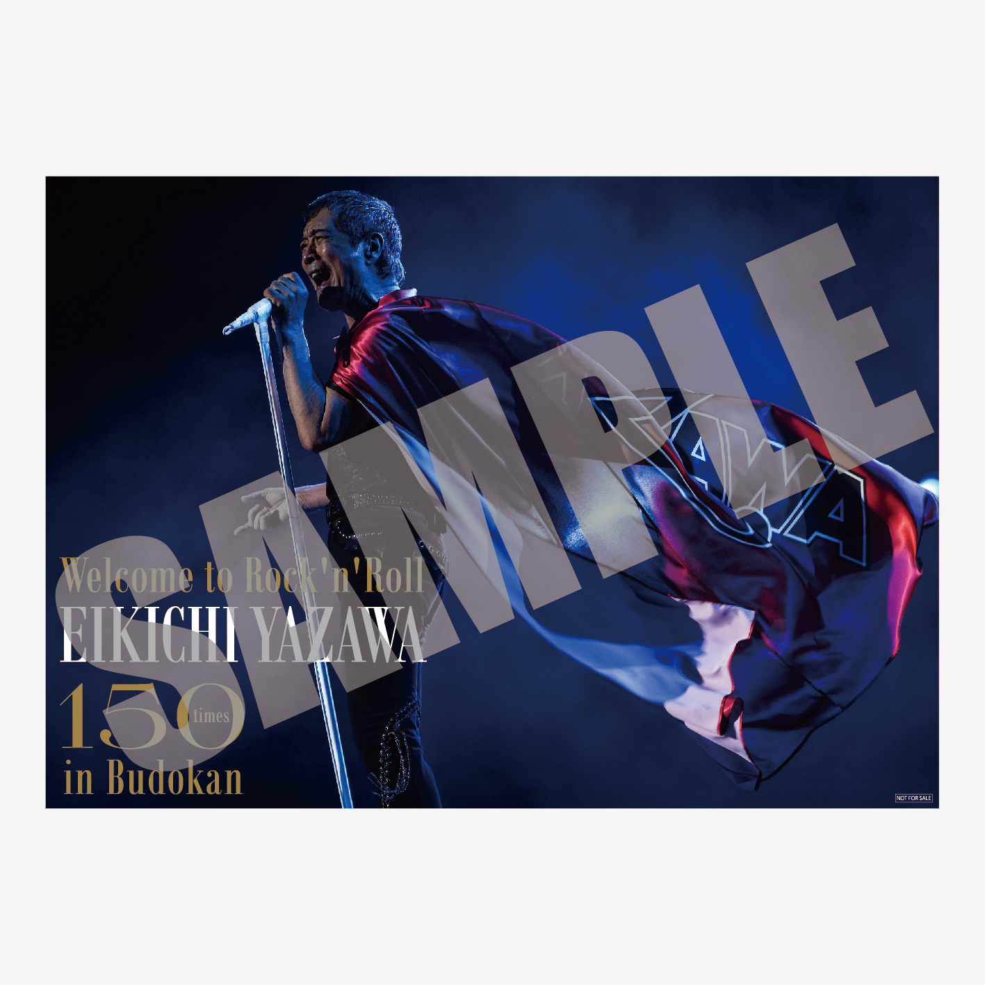 Welcome to Rock'n'Roll EIKICHI YAZAWA 150 times in Budokan | 円盤