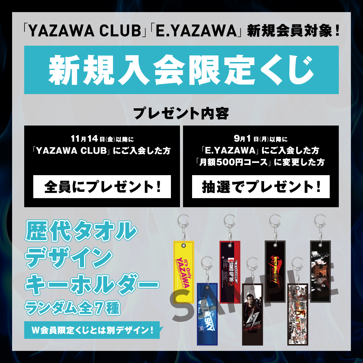 CONCERT TOUR「Do It！YAZAWA 2025」会場限定プレゼント詳細発表！＜E