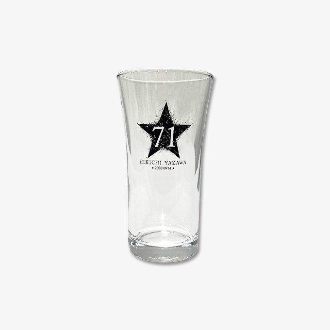 矢沢永吉/Gジャン（スターウイング）　Mサイズ BIRTHDAY記念グラス、秋商品第二弾商品、ONLINE SHOP限定発売の